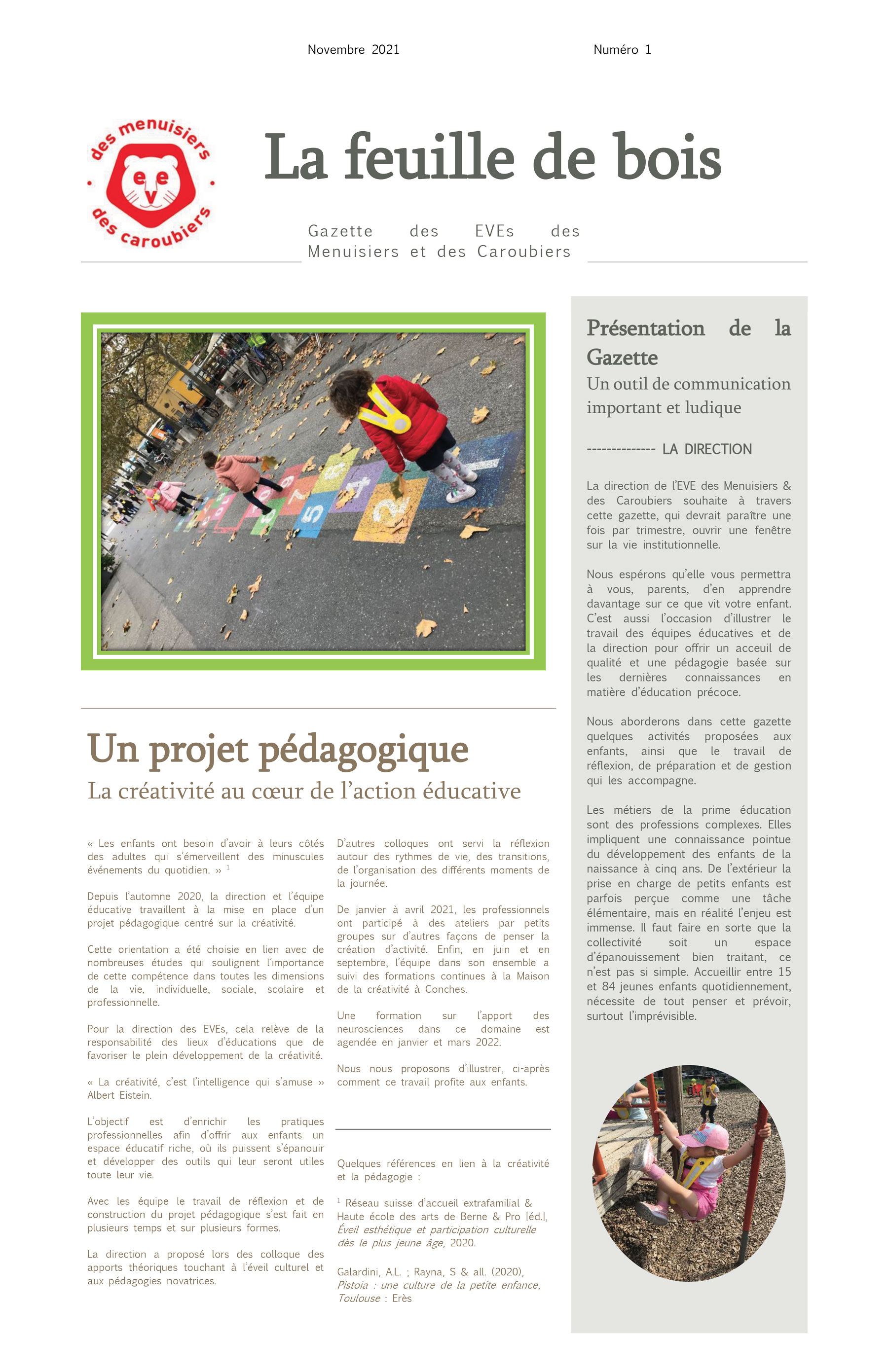 Gazette n°1